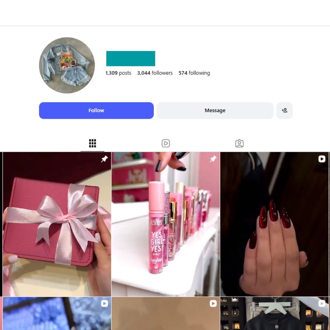 3K Women's Beauty Instagram Account for sale 3K Women's Beauty Instagram Account - Image 1
