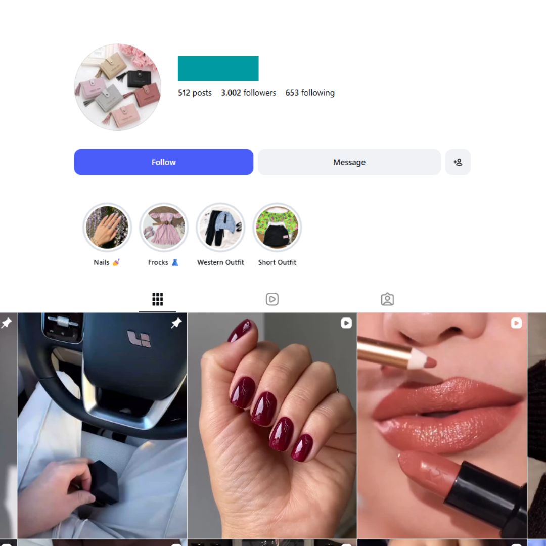 3K Women's Style Instagram Account for sale 3K Women's Style Instagram Account - Image 1