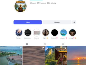 4K Travel Instagram Account