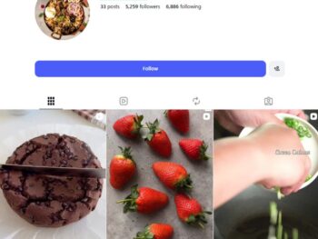 5K Daily Food Instagram Account