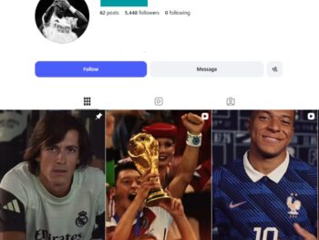 5K Football Clips Instagram Account