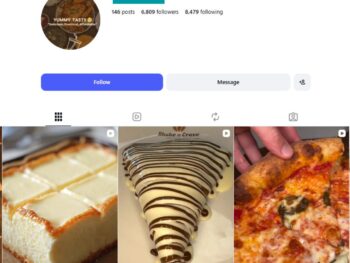 6K Food Lover Instagram Account