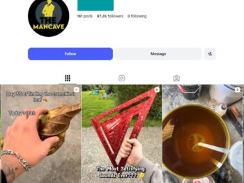 85K Satisfying Moments Instagram Account