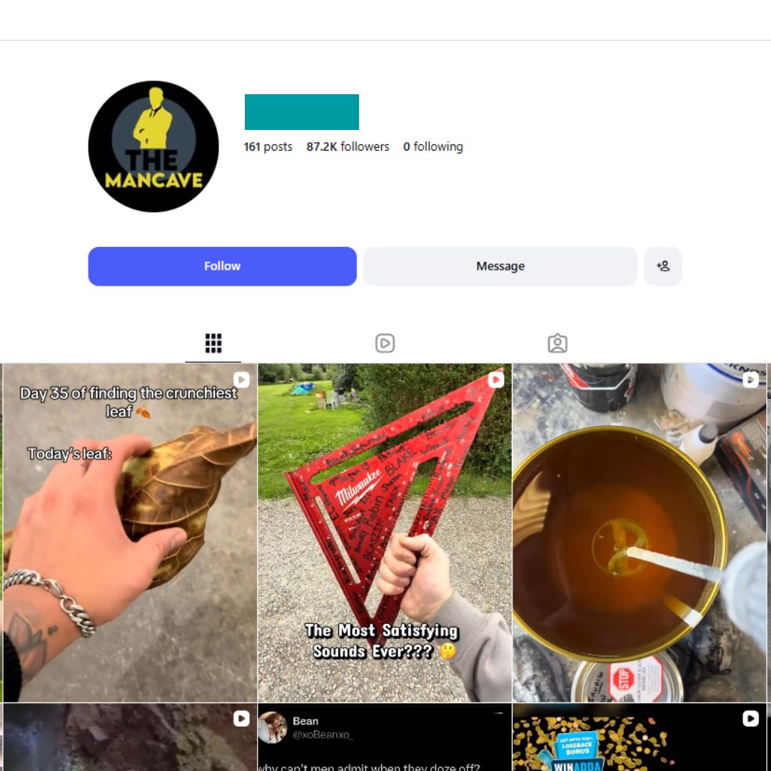 85K Satisfying Moments Instagram Account for sale 85K Satisfying Moments Instagram Account - Image 1