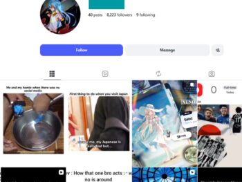 8K Anime Memes Instagram Account