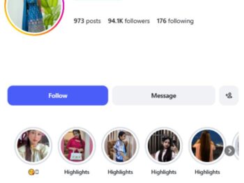 90K Indian Influencer Instagram Account