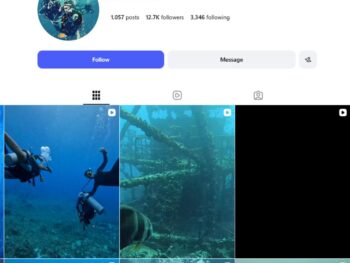 12K Scuba Diving Instagram Account