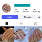 18K Nail Designs Instagram Account