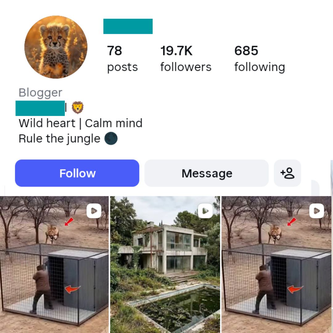 19K 4K Wild Animals Instagram Account for sale 19K 4K Wild Animals Instagram Account - Image 1