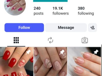 19K Nail Art Instagram Account