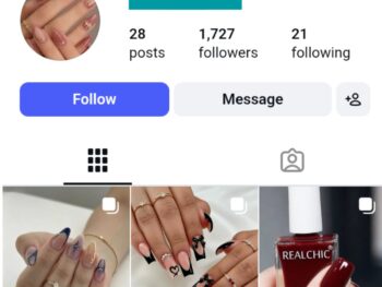 1K Nail Makeup Instagram Account