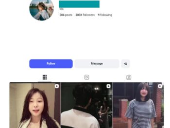 200K Aesthetic Model Instagram Account