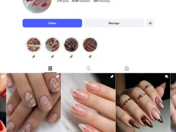 20K Nails Fashion Instagram Account for Sale