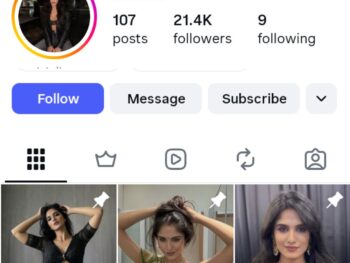 21K Beauty Model Instagram Account