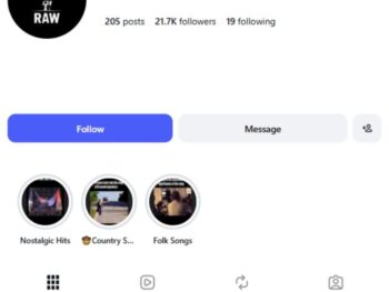 21K Music Songs Instagram Account
