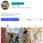 23K Gold Mining Treasure Hunt Instagram Account
