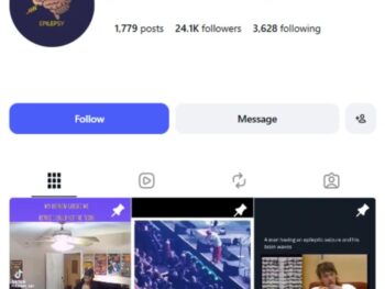 24K Epilepsy Awareness Instagram Account