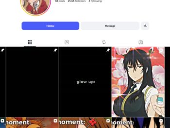 25K Anime Life Instagram Account for Sale