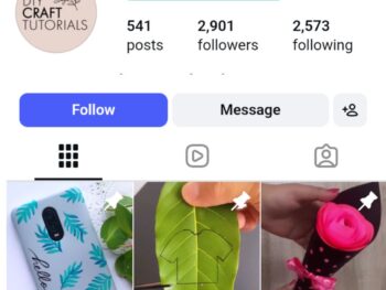 2K Crafts DIY Instagram Account