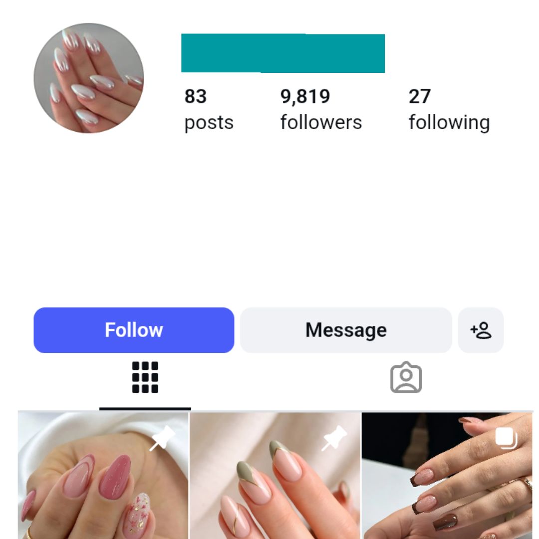 2K Nail Art Instagram Account for sale 2K Nail Art Instagram Account - Image 1