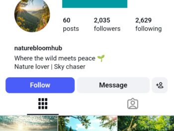 2K Nature Landscape Instagram Account