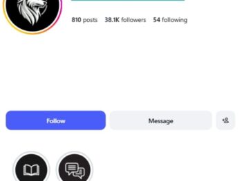38K Masculine Motivation Instagram Account