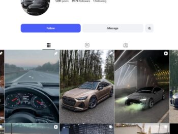 39K Audi Car Automotive Instagram Account for Sale