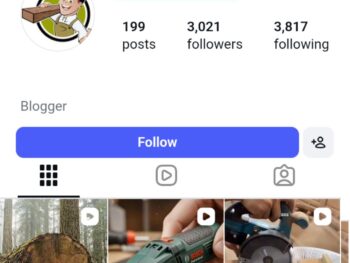 3K DIY Wood Instagram Account