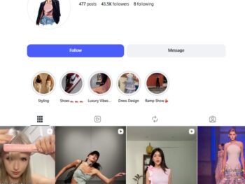 40K Women’s Fashion Instagram Account