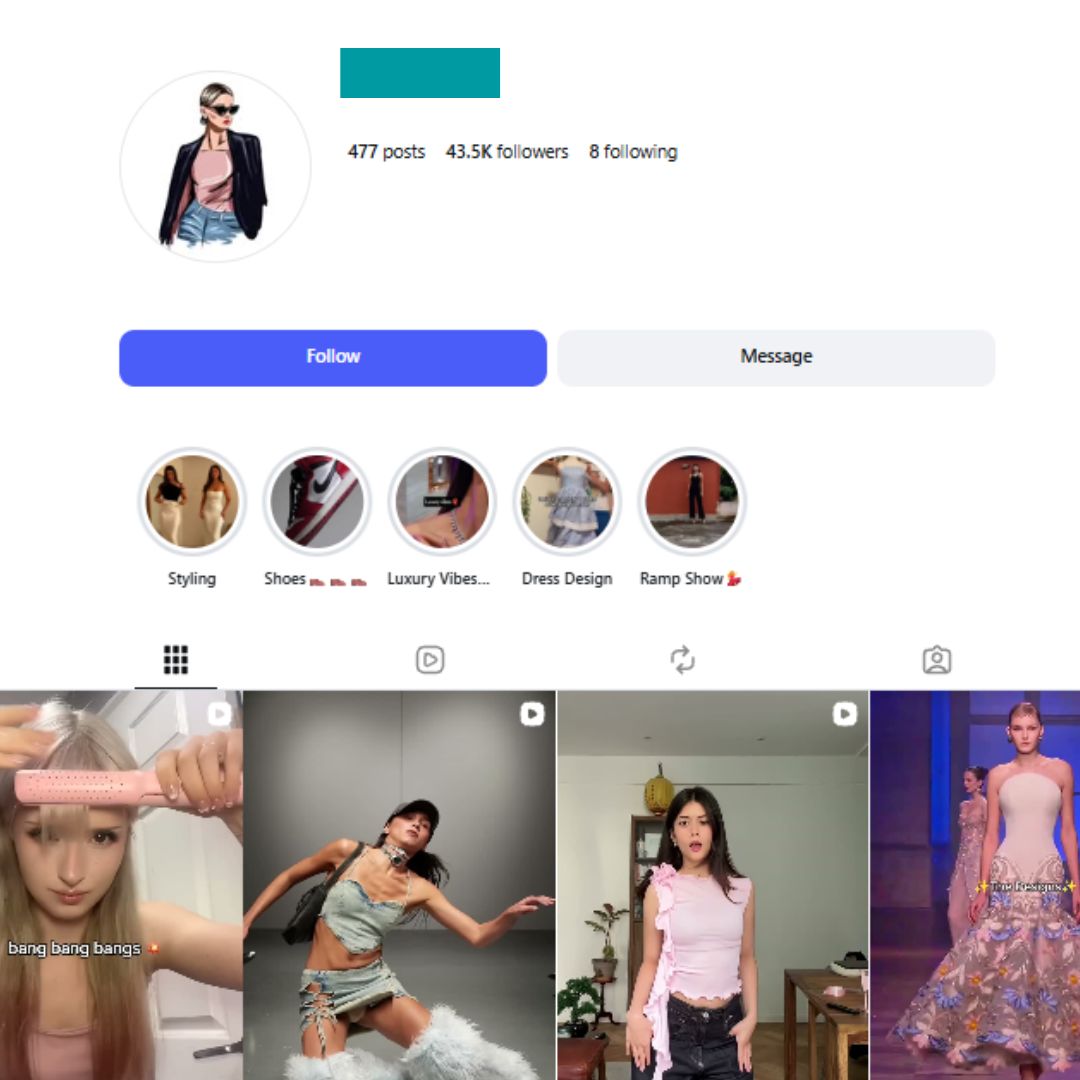 40K fa 40K Women’s Fashion Instagram Account - Image 1