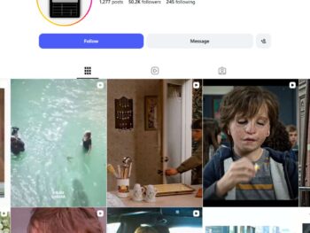 50K Movie Clips Instagram Account for Sale