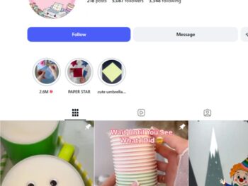 5K Handmade Crafts Instagram Account