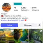 5K Nature Scenery Instagram Account