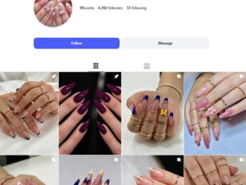 6K Nail Art Instagram Account