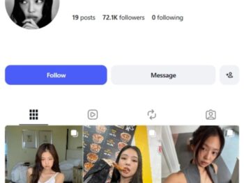 70K Blackpink Jennie Fan Instagram Account