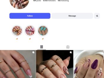 9K Nail Art Instagram Account
