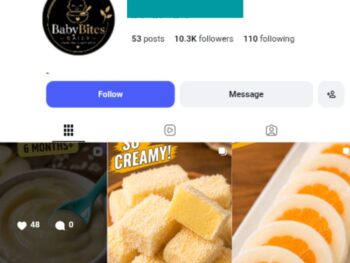 10K Baby Food Tips Instagram Account