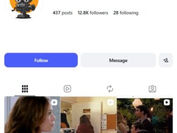 12K Movie Clips Instagram Account