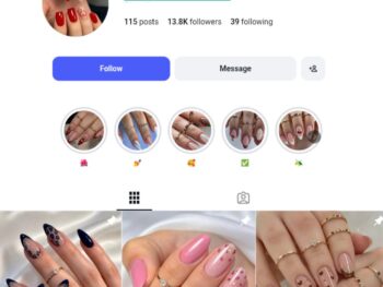 13K Nail Beauty Instagram Account