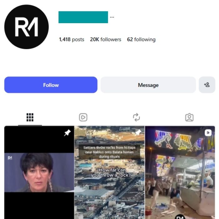 20K Politics News Instagram Account for sale 20K Politics News Instagram Account - Image 1