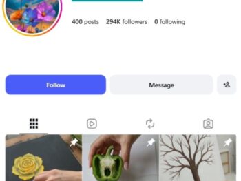 290K Art Drawing Instagram Account