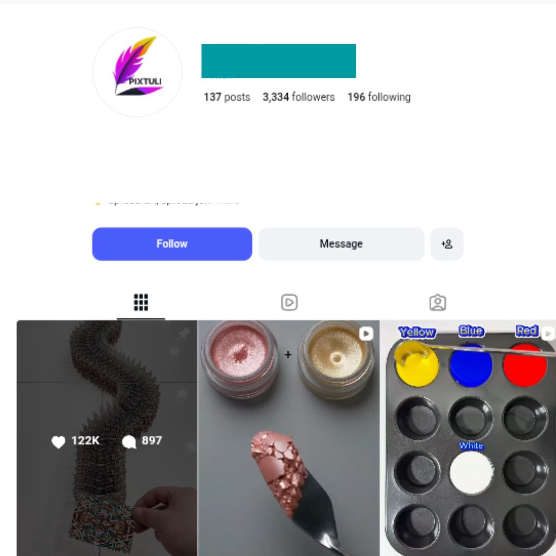 3K Art Studio Instagram Account for sale 3K Art Studio Instagram Account - Image 1