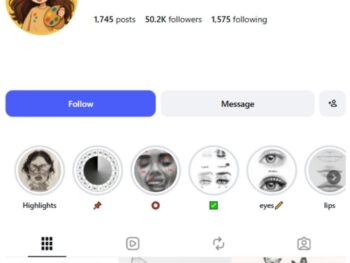 50K Drawing Art Instagram Account
