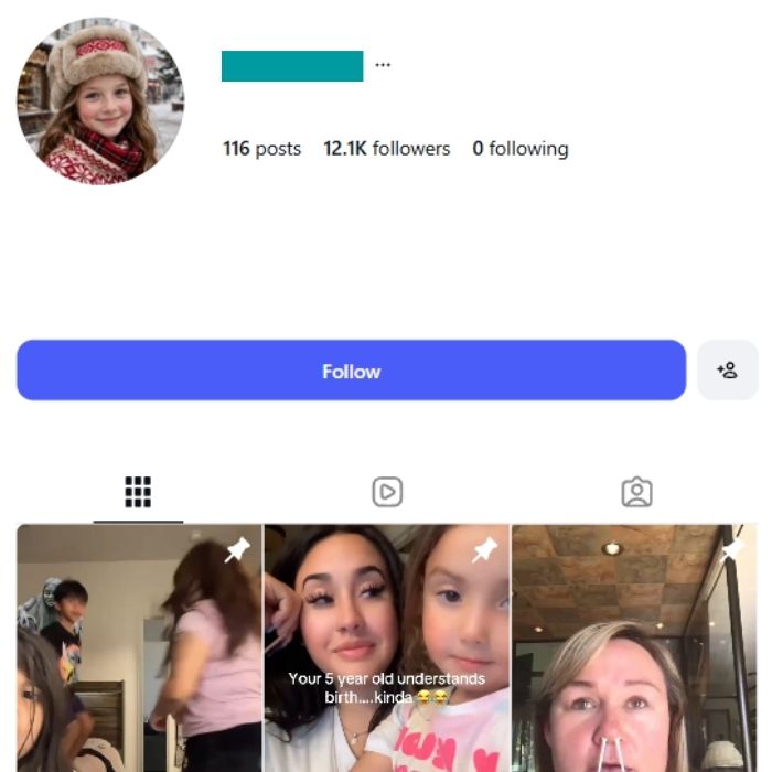12K Funny Family Clips Instagram Account for sale 12K Funny Family Clips Instagram Account - Image 1