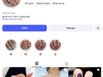 13K Nail Makeup Instagram Account