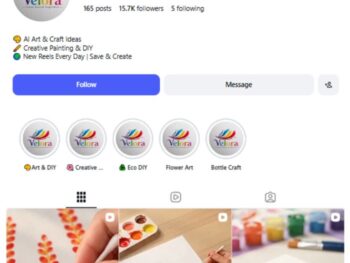 15K Art & Crafts Instagram Account