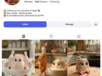160K AI Food Recipe Instagram Account