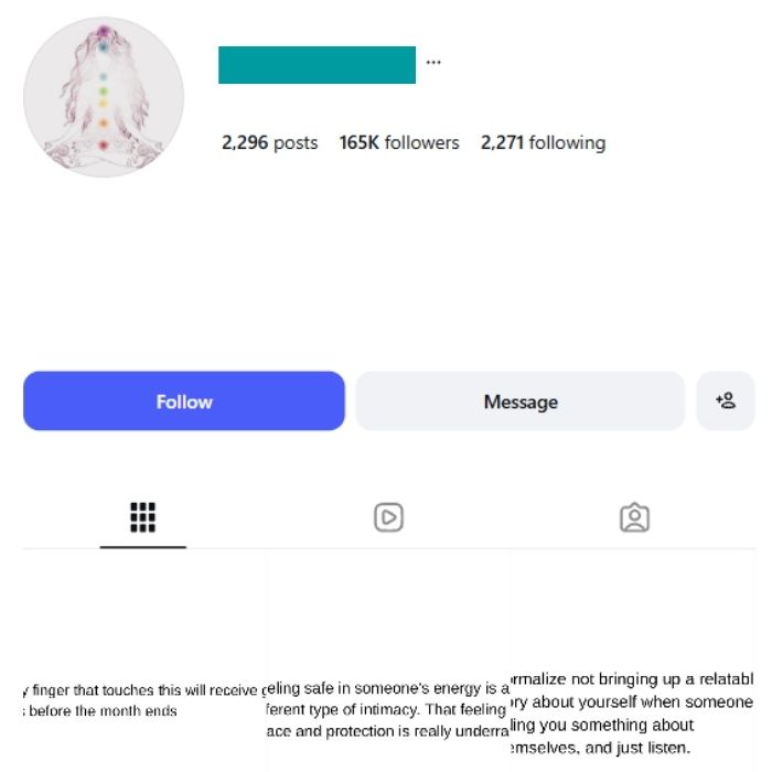 160K Spiritual Positive Quotes Instagram Account for sale 160K Spiritual Positive Quotes Instagram Account - Image 1