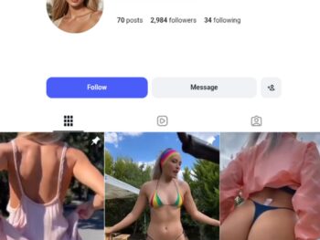 2K Female Adult Model Instagram Account