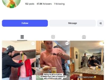 45K Funny Pranks Instagram Account